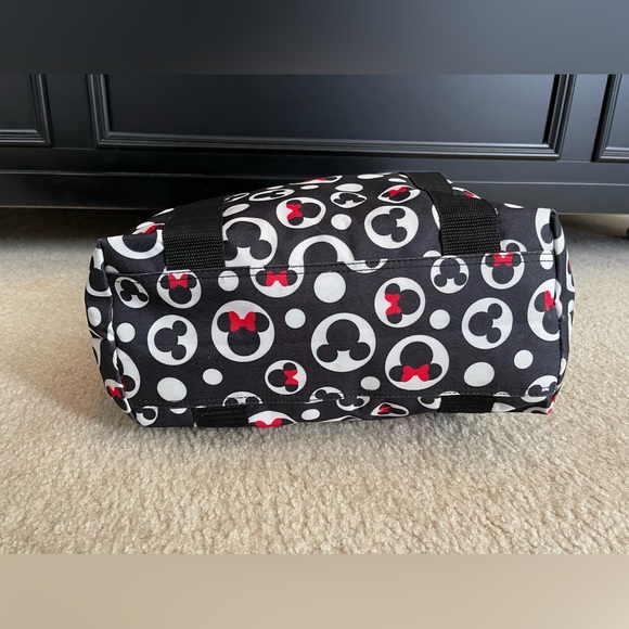 Disney Tote Bag - Mickey and Minnie Zipper Travel Bag - Picture 8 of 11